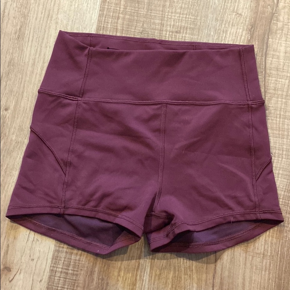 Lululemon spandex shorts